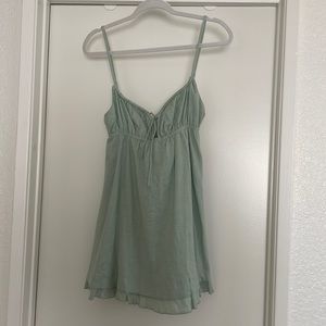 princess polly empress of love mini sage dress